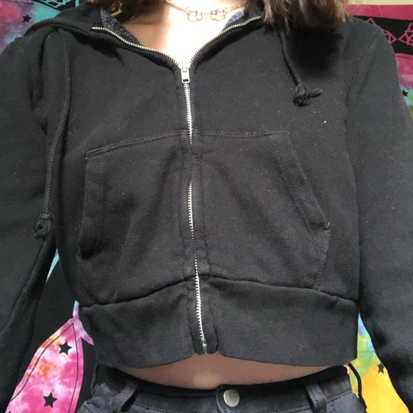 Brandy Melville Jackets & Blazers - Brandy Melville crystal hoodie